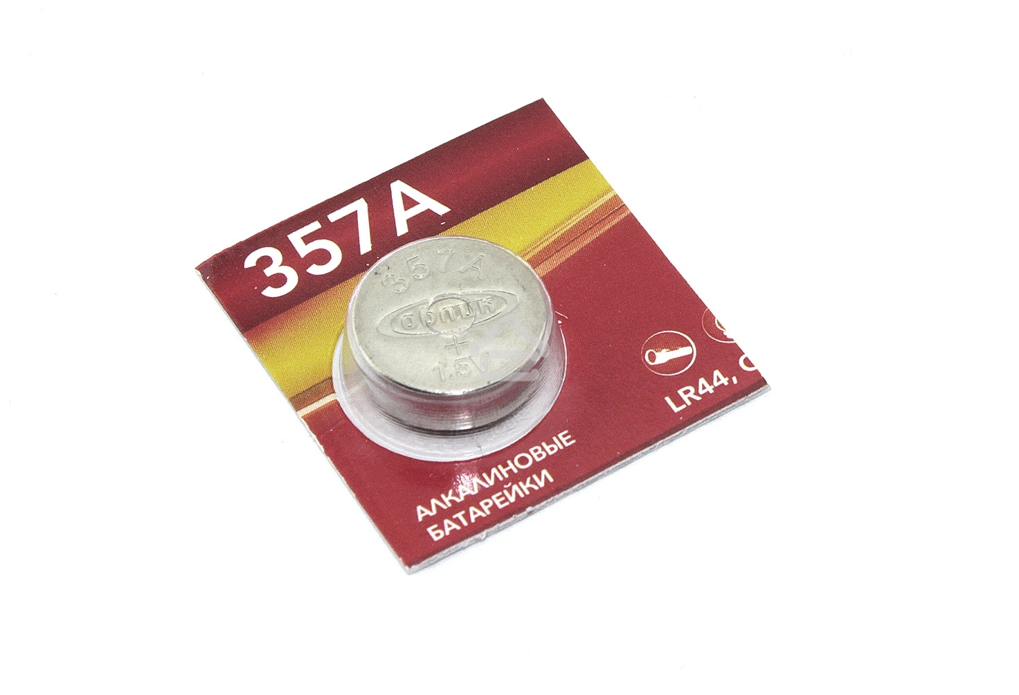 Батарейка Облик G13 LR44, 1.5 В