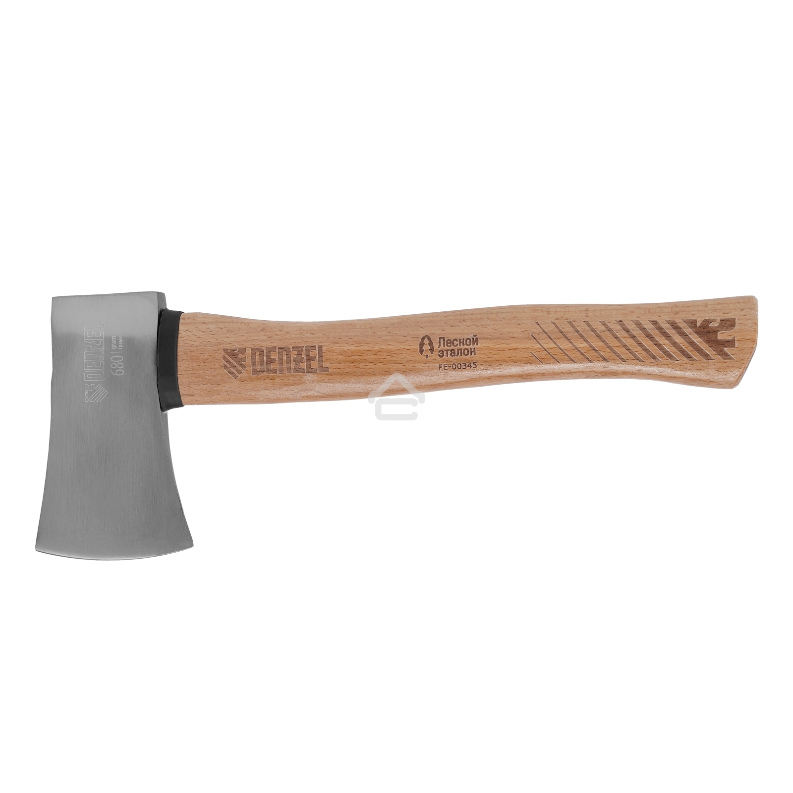 Топор кованый Denzel 680 г, американский тип, буковая рукоятка, 360 мм, EFP