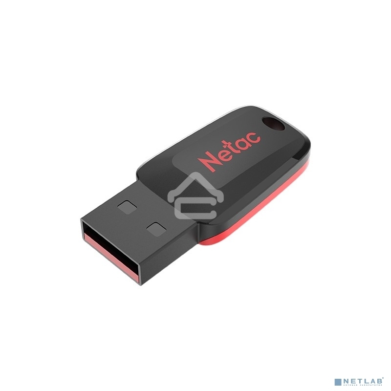 Флешка USB R/W R/W Netac 128Gb U197 NT03U197N-128G-20BK USB2.0 черный/красный