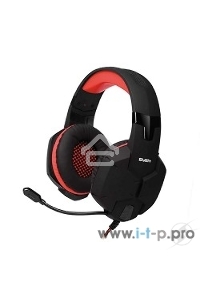 Игровые стереонаушники с микрофоном SVEN AP-G988MV, черный-красный Игровые стереонаушники с микрофоном SVEN AP-G988MV, черный-красный