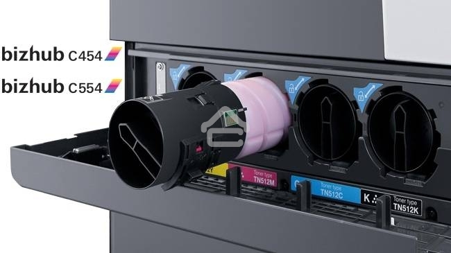 Тонер-картридж Konica-Minolta bizhub C454/554 черный TN-512K (o)