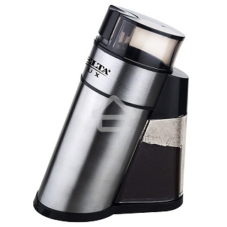 Кофемолка Delta LUX DL-086К :250Вт,съемный контейнер для молотого кофе 95г,емкость для зерен 70г