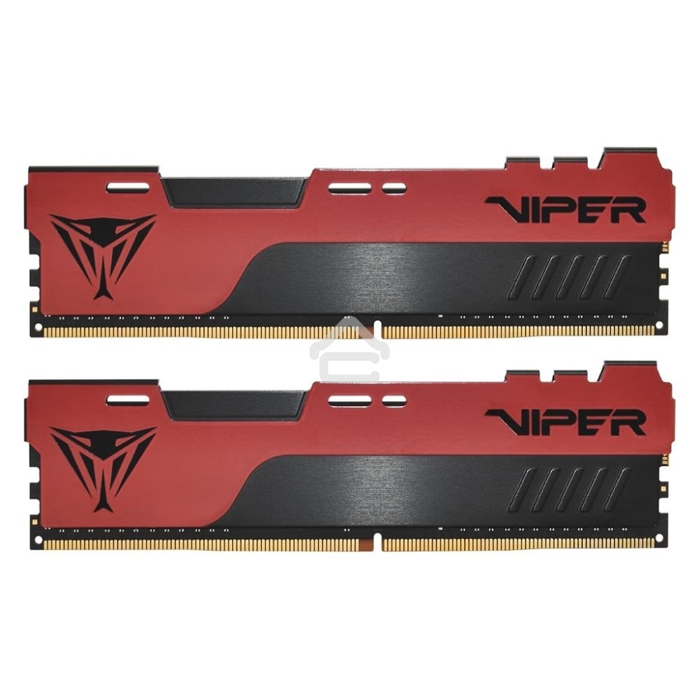 Оперативная память Patriot Viper Elite II, DDR4, 64GB (2x32 GB), 3600 MHz, CL20, DIMM, радиатор, красный/черный