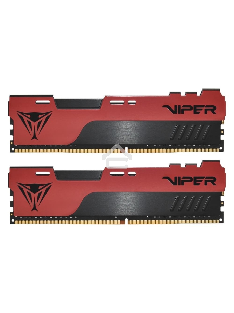 Оперативная память Patriot Viper Elite II, DDR4, 64GB (2x32 GB), 3600 MHz, CL20, DIMM, радиатор, красный/черный