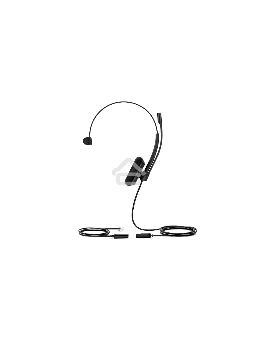 Гарнитура YEALINK YHS34 Lite Mono Моно, Проводная, HD звук, QD, RJ9, шт