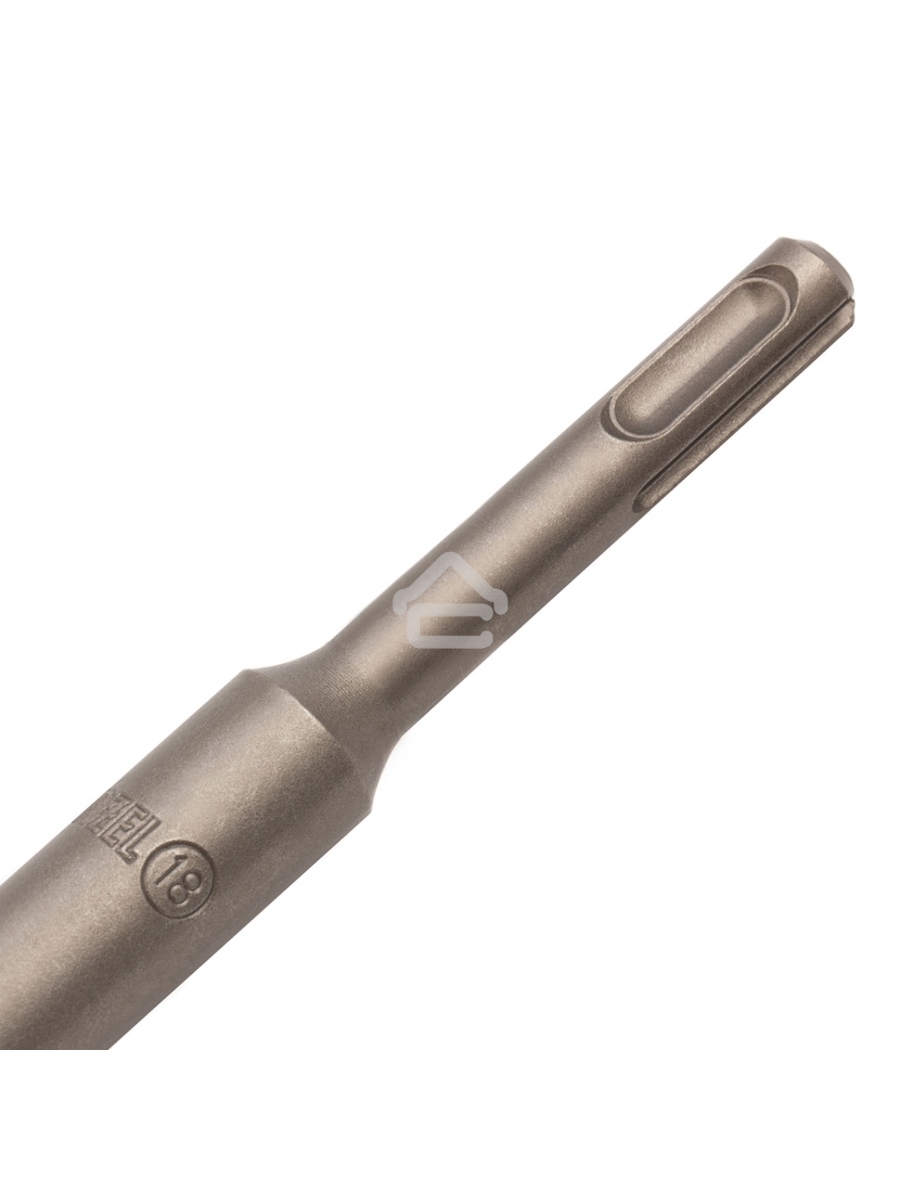 Бур по бетону, двойная спираль, Cobalt W-tip, 18x460 мм, SDS PLUS Denzel