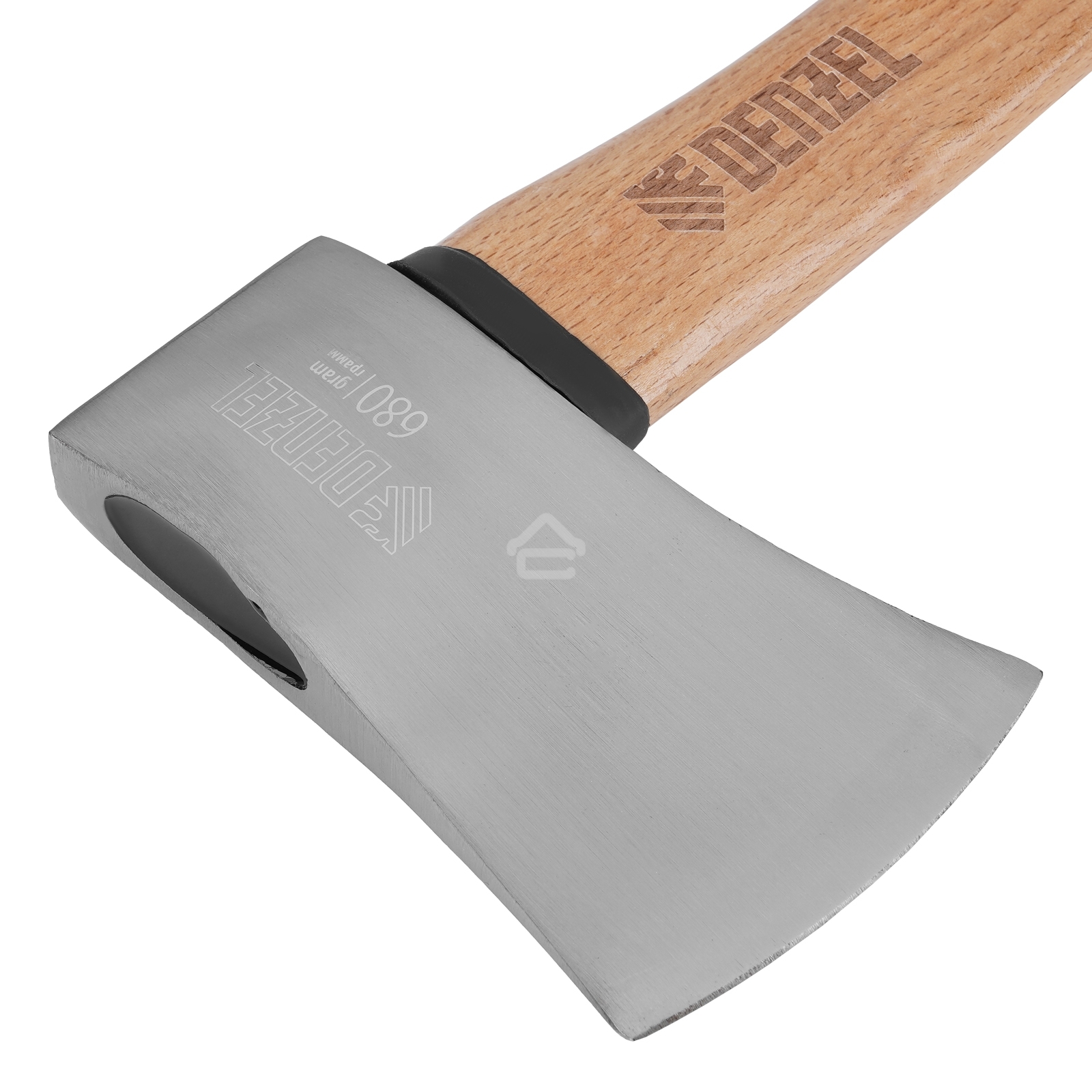 Топор кованый Denzel 680 г, американский тип, буковая рукоятка, 360 мм, EFP