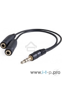 Аудио-переходник Defender jack 3.5mm разветвитель на два разъема jack 3.5mm
