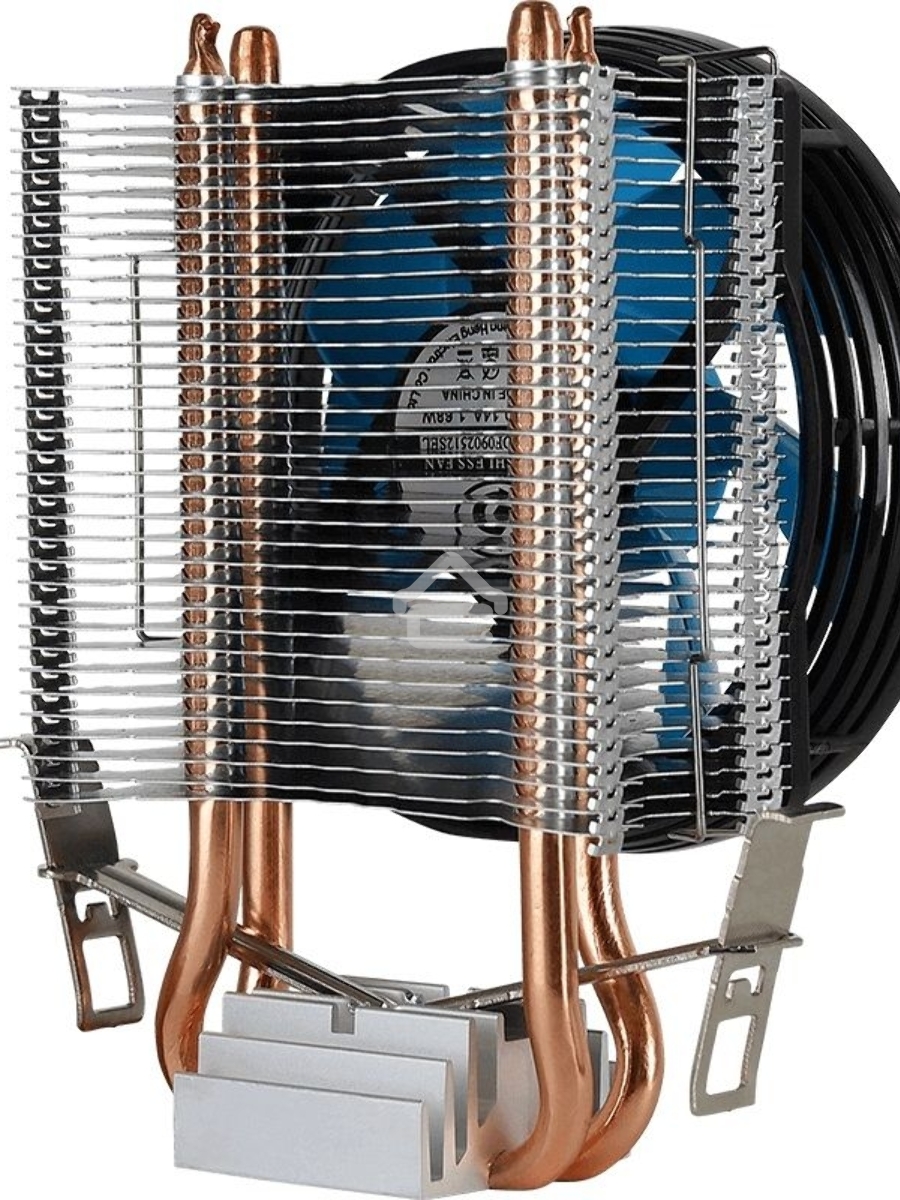 Кулер для процессора AeroCool / Formula Verkho 2 серебристый, 90 мм, алюминий/медь, 2000 об/мин, 25 дБ, 4 pin, 110 Вт, 125 мм