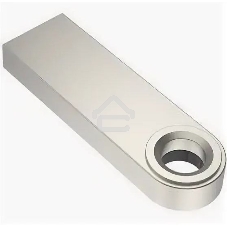 Флешка USB Netac U278 (NT03U278N-064G-30PN), 64Gb, USB 3.0, R/W 110/50, серебристый/черный