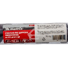 Сверло по дереву Matrix шнековое, 32 х 230 мм, 6-гранный хвостовик