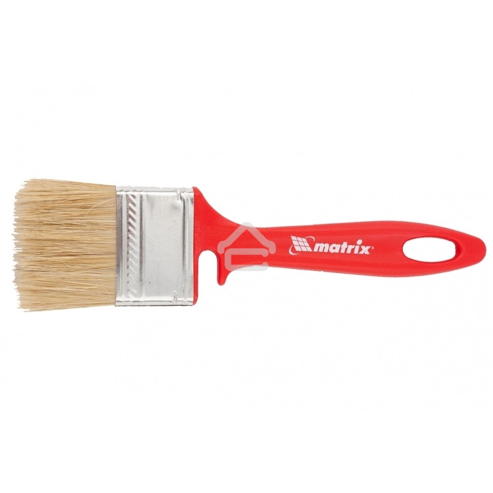 Кисть флейцевая Matrix для эмалей, 50х12 мм, натуральная щетина, пластиковая рукоятка