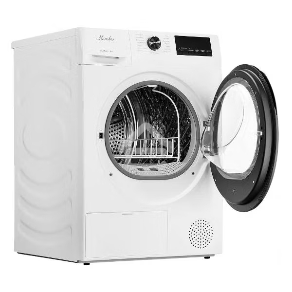 Сушильная машина MONSHER MDM 660 Blanc белый, 9 кг, сушка - тепловой насос, программ - 15, 60 x 85 x 68.5 см