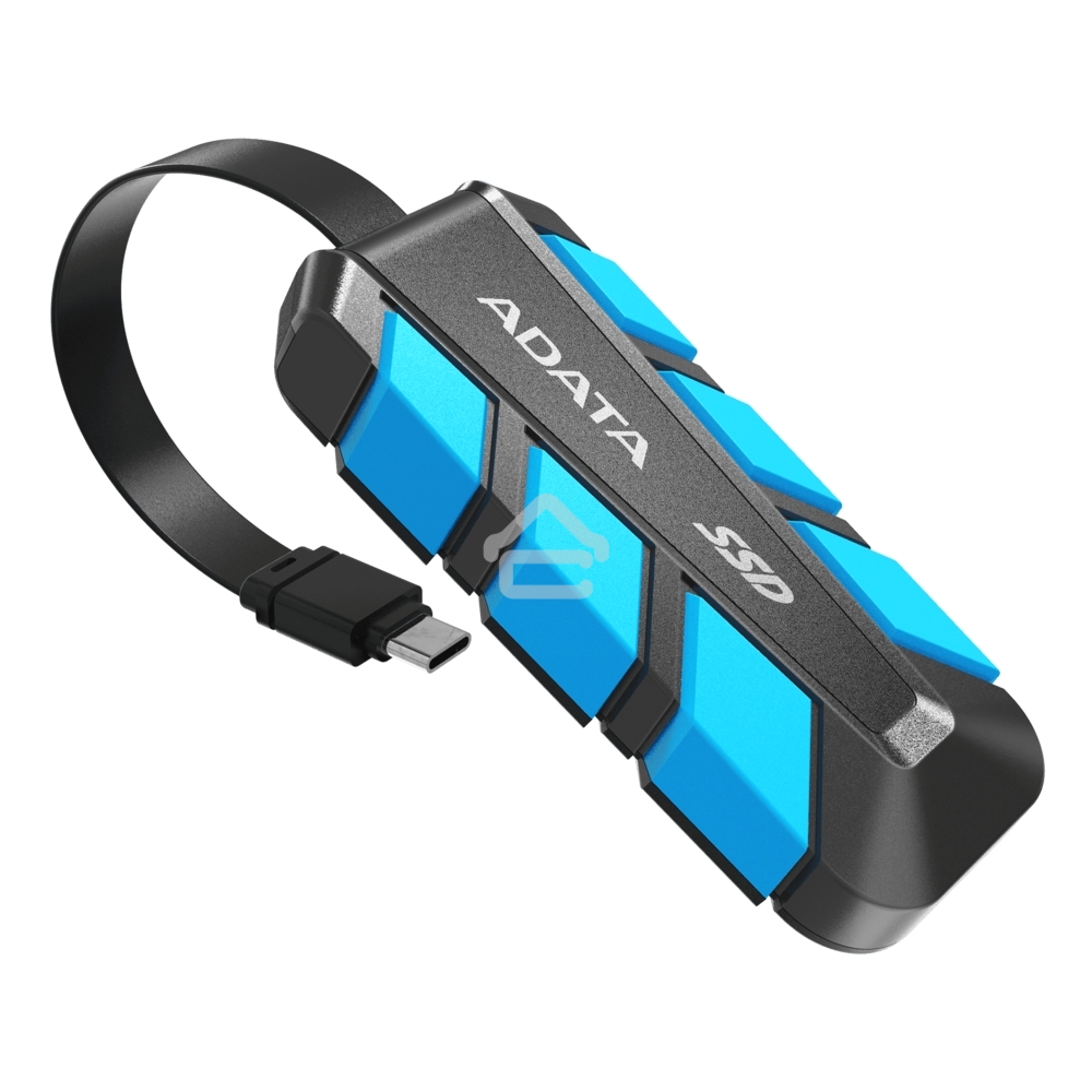 Внешний SSD ADATA SC740, 2TB, USB 3.2 Gen 2 Type-C, R/W 1050/1000, синий