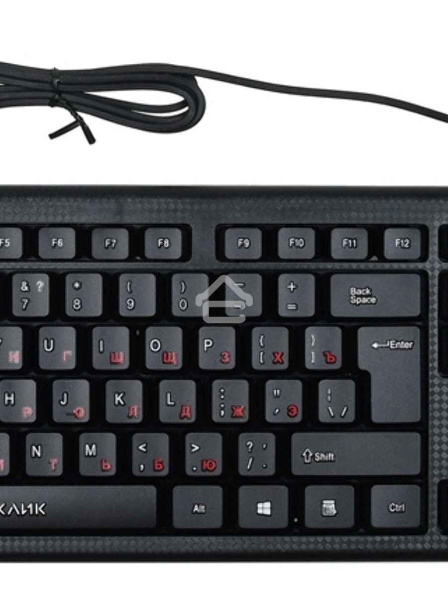 Клавиатура Oklick 120M проводная, USB, черный