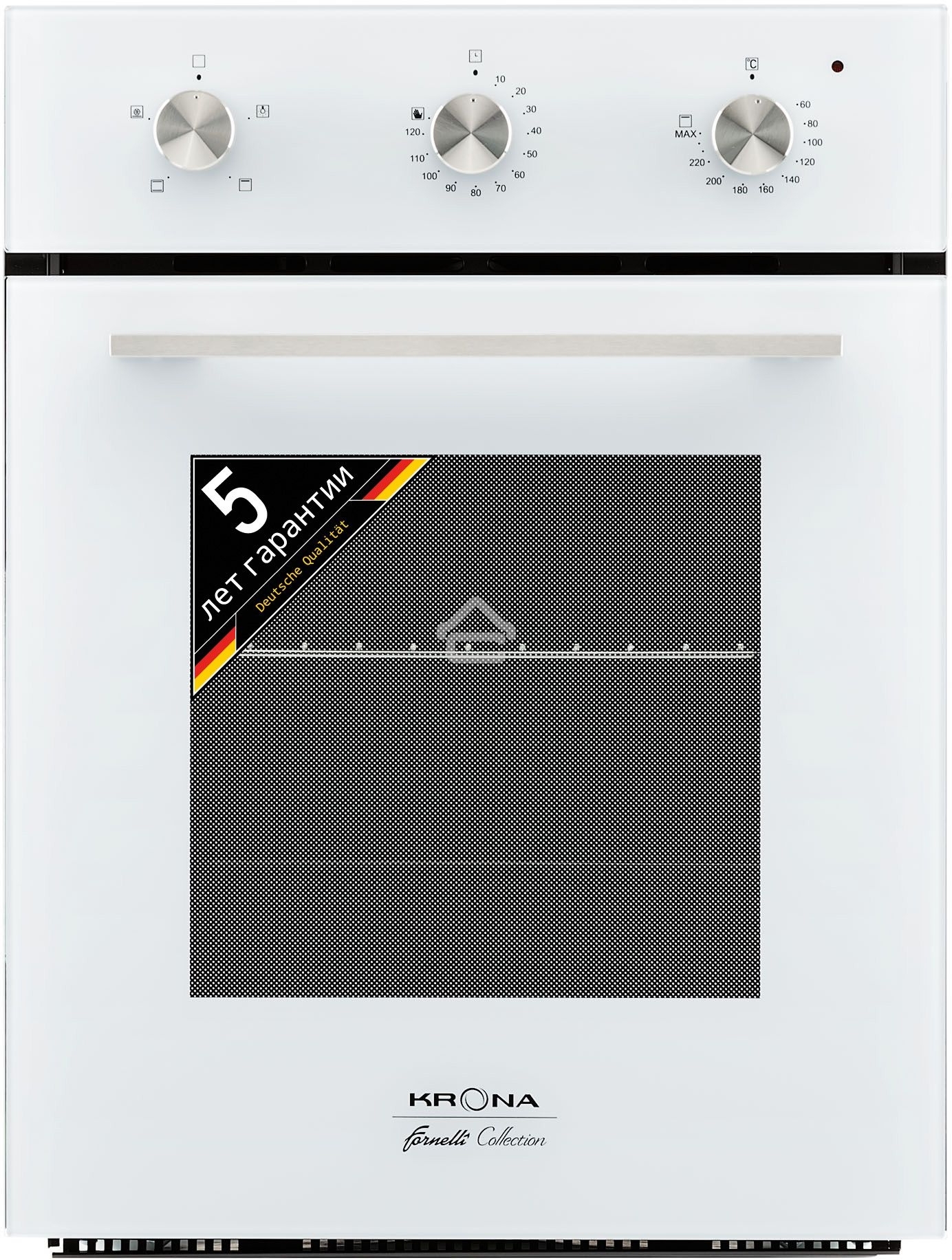 Электрический духовой шкаф Krona BREVE 45 WH, встраиваемый