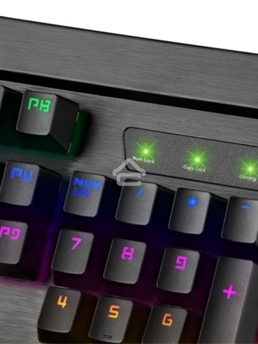 Игровая клавиатура SVEN KB-G9500 (Outemu Blue switches, USB, 104кл, ПО, RGB-подсветка)