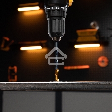 Набор сверл по металлу Denzel 2-3-4-5-6-8 мм, HSS-Tin, Golden Tip, 6 шт