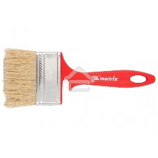 Кисть флейцевая Matrix для эмалей, 70х12 мм, натуральная щетина, пластиковая рукоятка