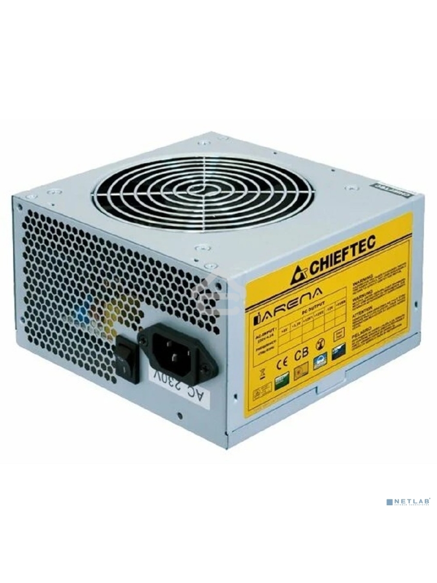Блок питания Chieftec GPA-500S8, 500Вт, 120мм, серый