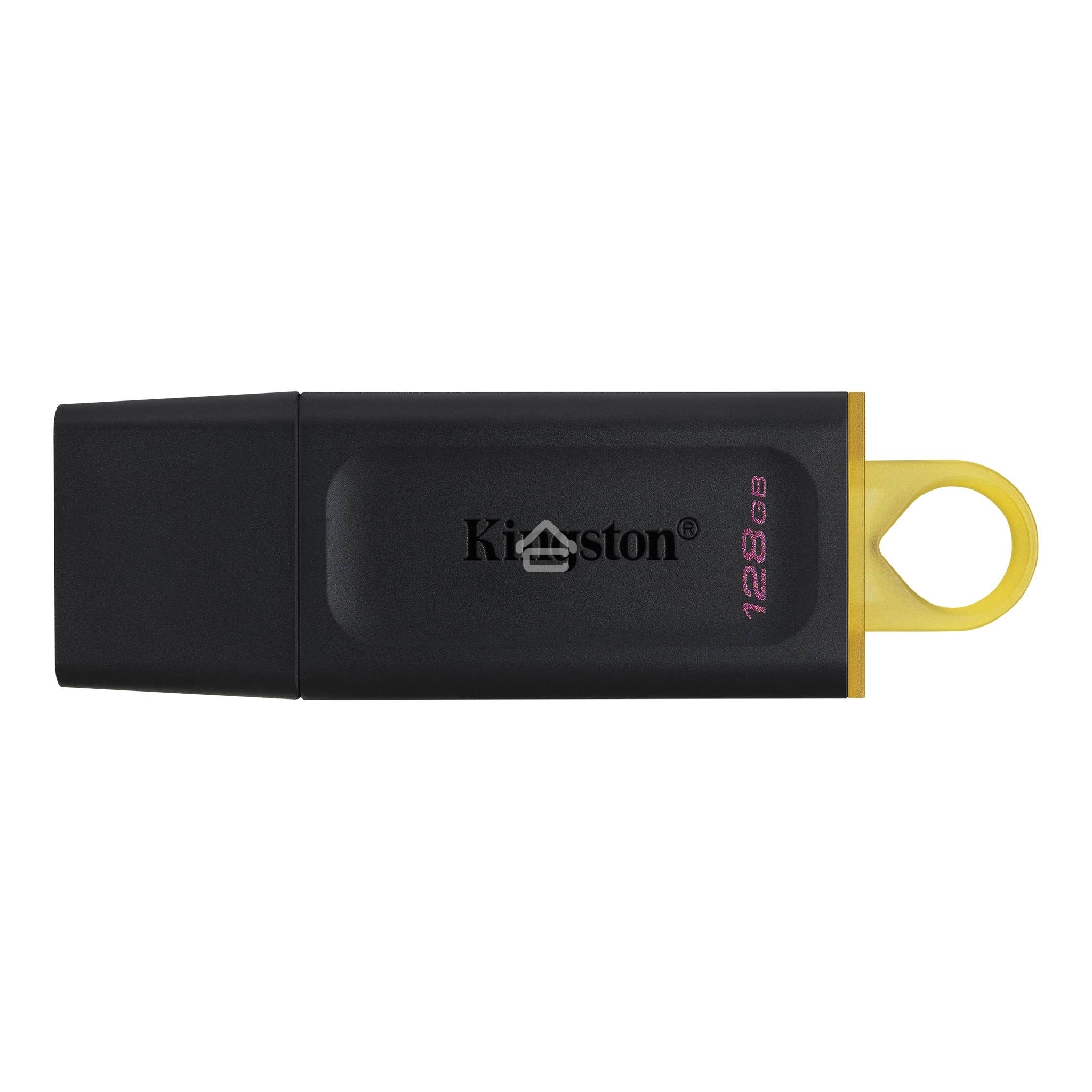 Флешка USB R/W R/W Kingston 128GB USB3.2 Gen1 DataTraveler Exodia (Black + Yellow)