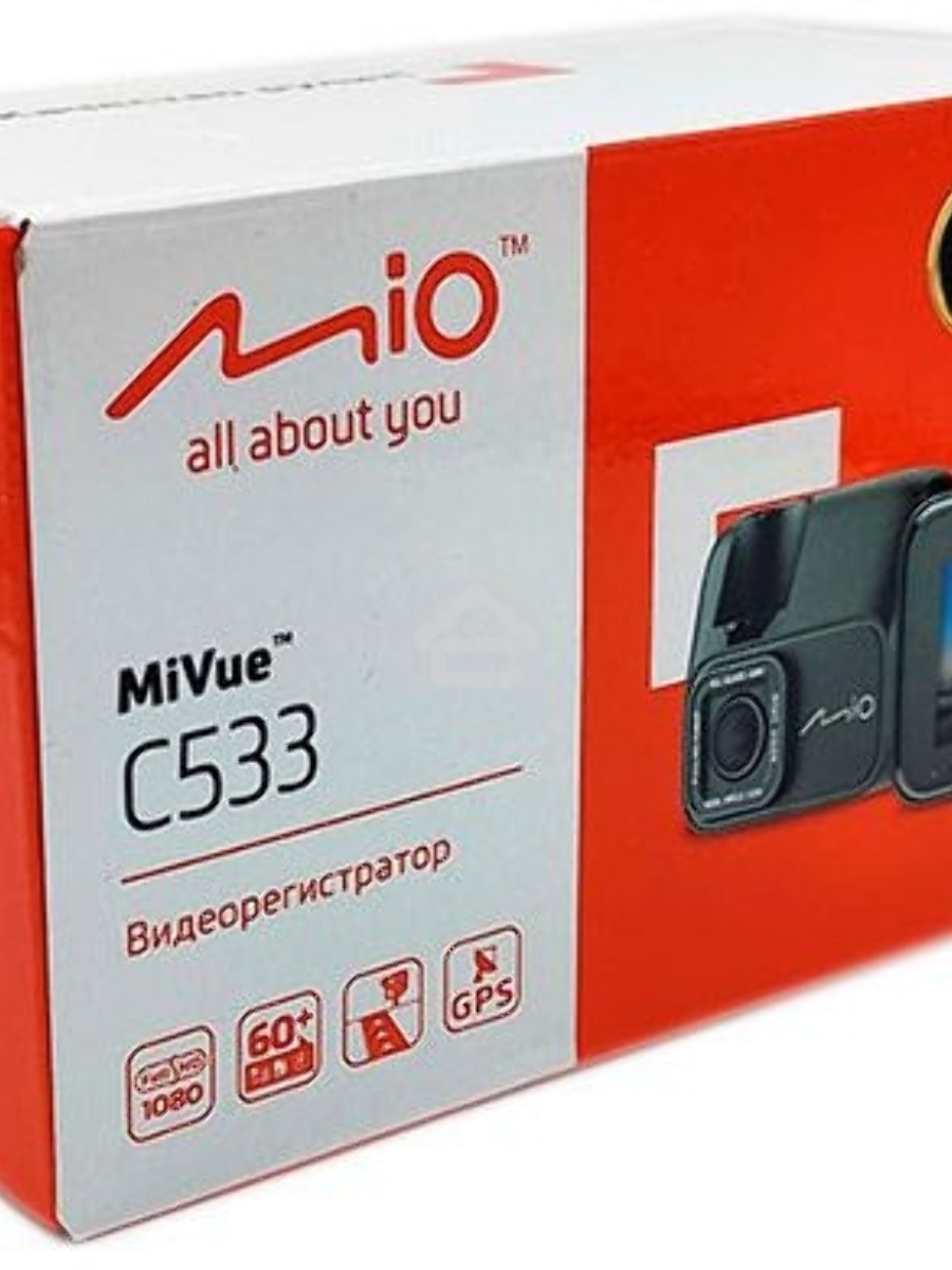 Видеорегистратор Mio MiVue C533 черный 2Mpix 1080x1920 1080p 150гр. GPS