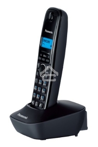 Телефон беспроводной (DECT) Panasonic KX-TG1611RUH (серый) {АОН, Caller ID,12 мелодий звонка,подсветка дисплея,поиск трубки}