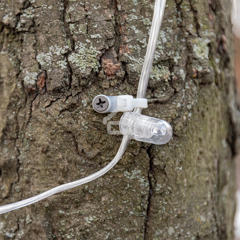 Хомут-стяжкa нейлоновая под винт Rexant 150x3,6 мм, белая, упаковка 100 шт.