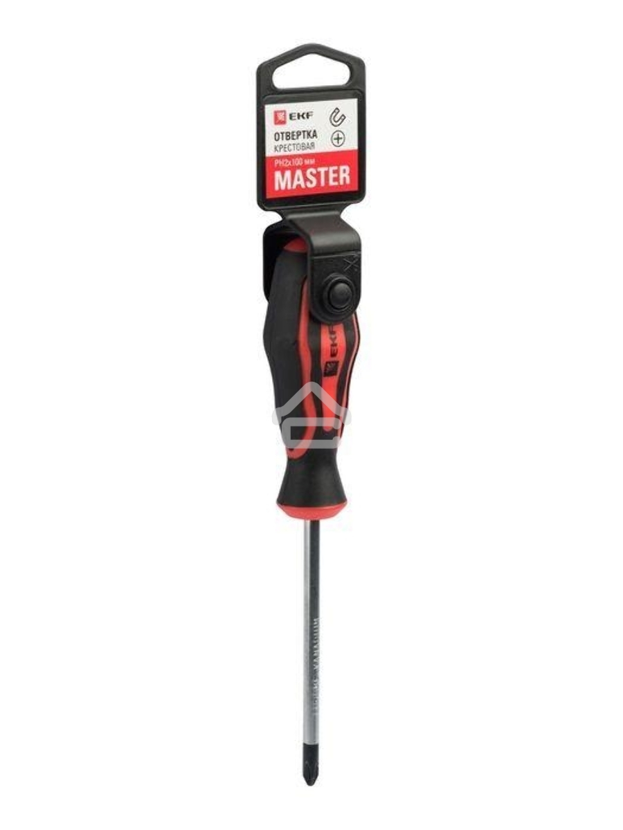 Отвертка PH2х100мм Master Basic EKF ph-2-100-mas