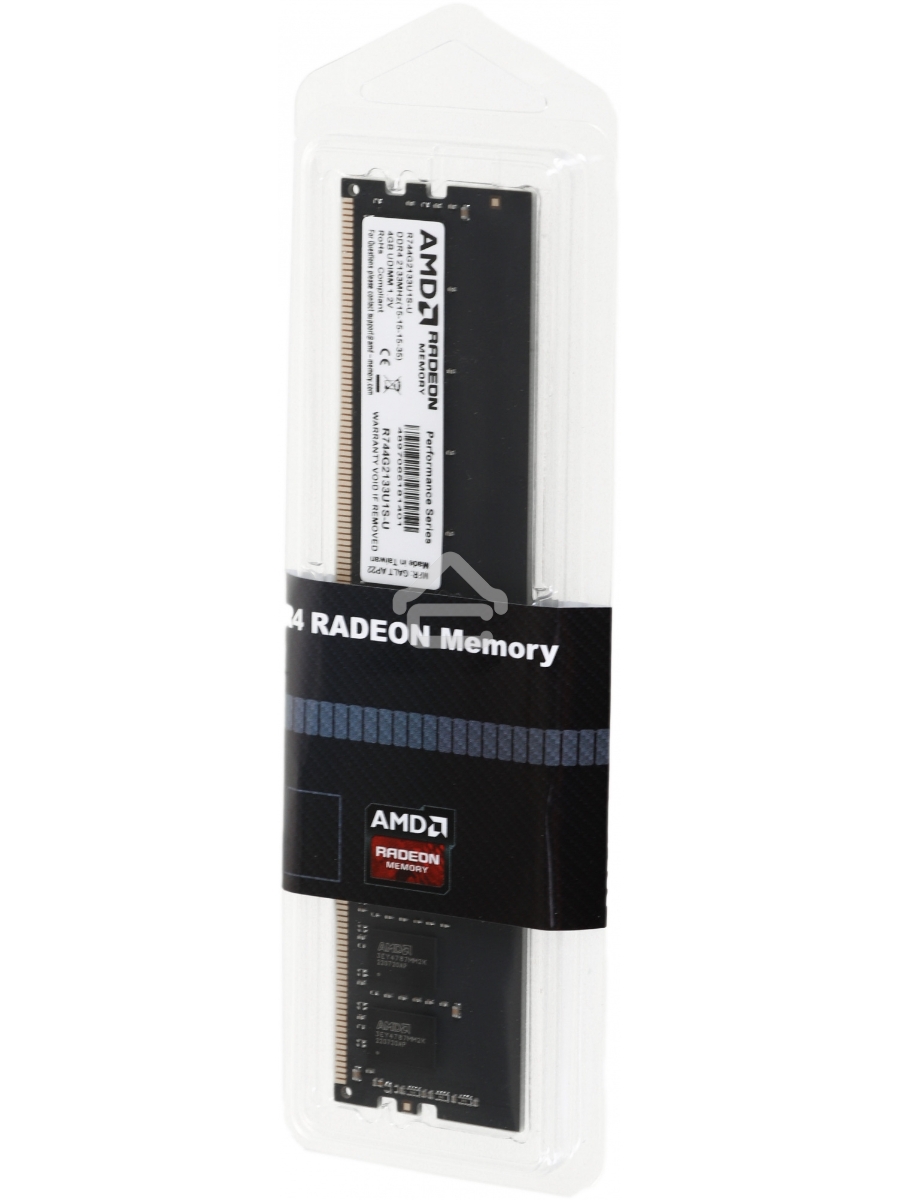 Оперативная память AMD Radeon R7, DDR4, 4GB (1x4 GB), 2133 MHz, CL15, DIMM