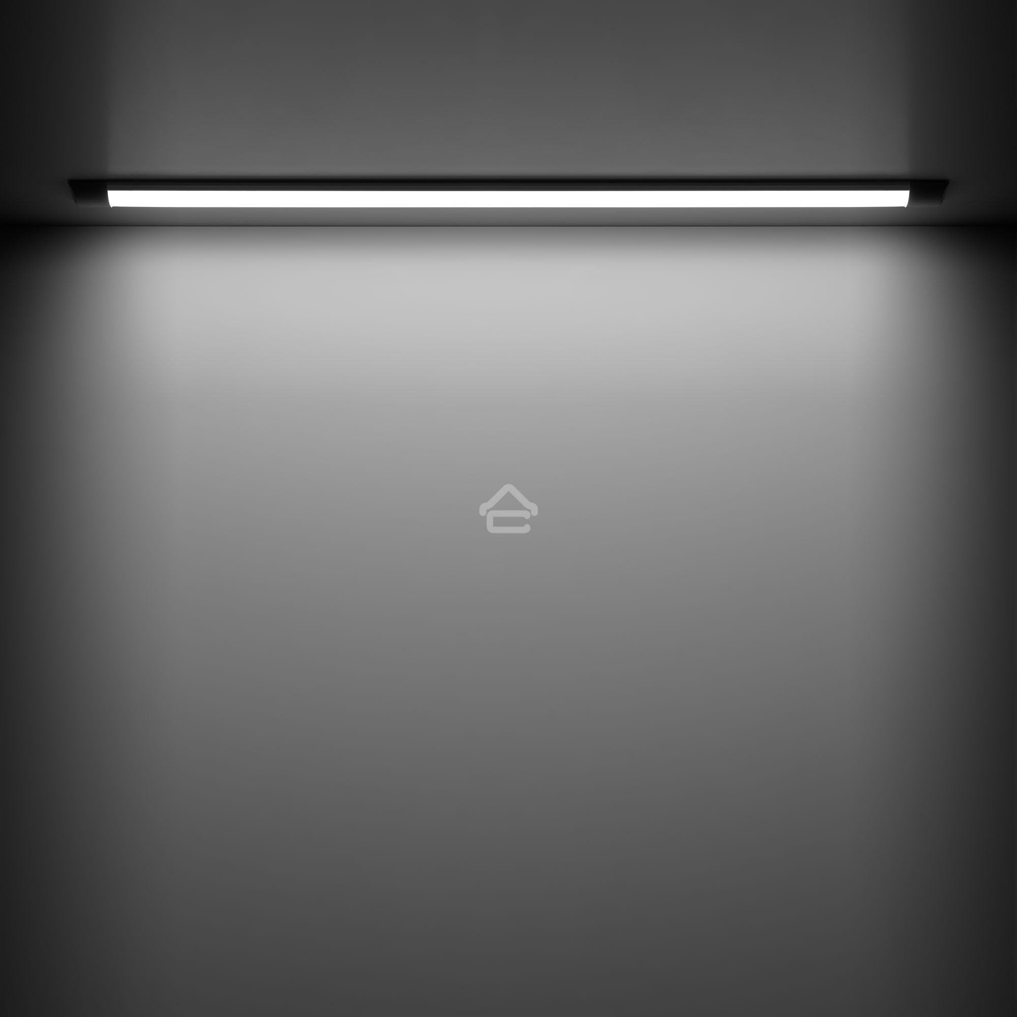 Светильник светодиодный Gauss IP40 1200x76x24мм 36W 3200lm 4000K WLF-2 сталь