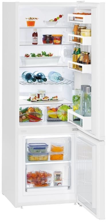 Холодильники Liebherr CUe 2831-26 001 белый двухкамерный 212/53л морозилка снизу