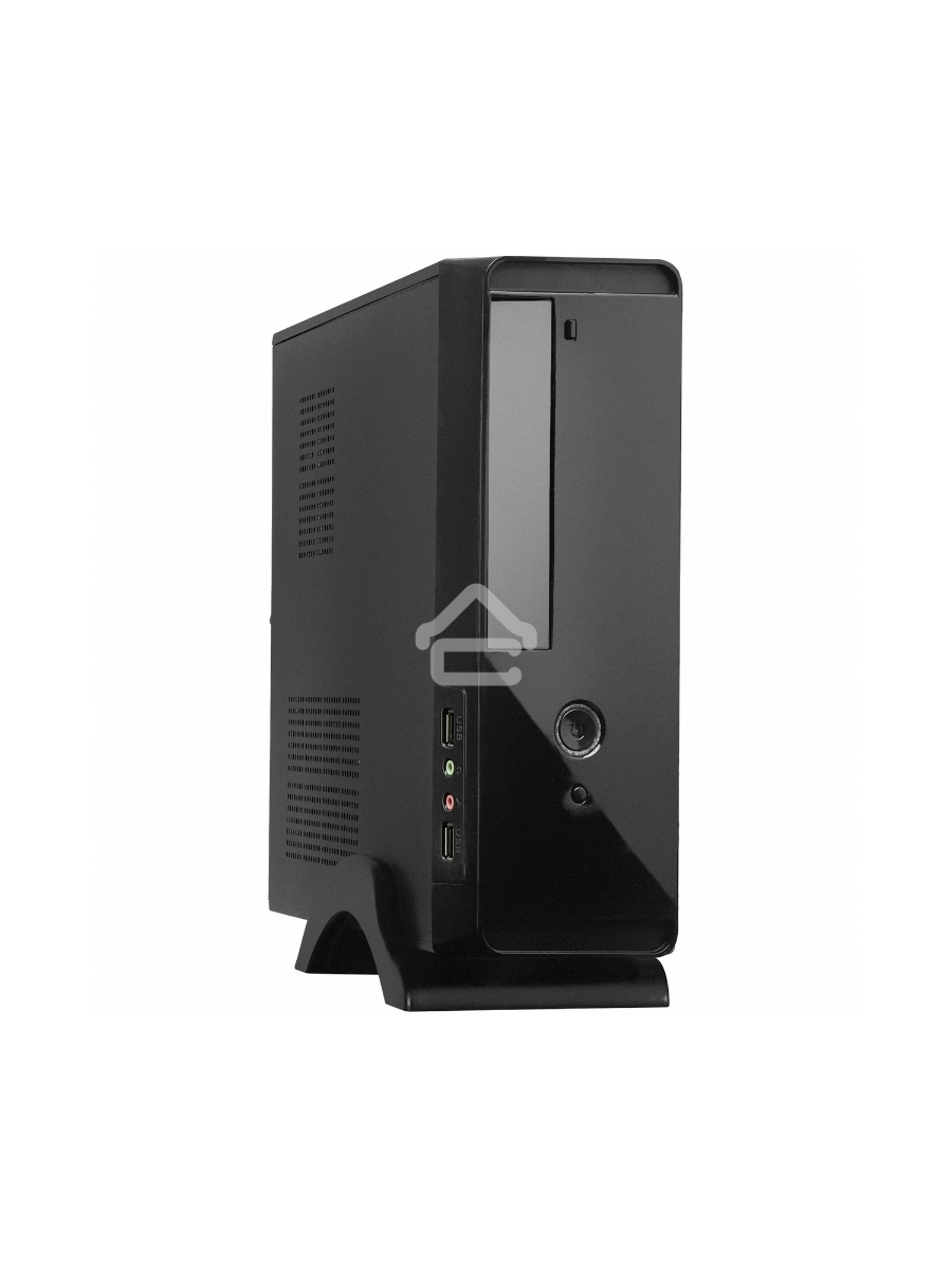Компьютерный корпус Exegate EX268702RUS MiniITX Exegate MI-209 Black, miniITX/mATX, <без БП>, 2*USB, Audio