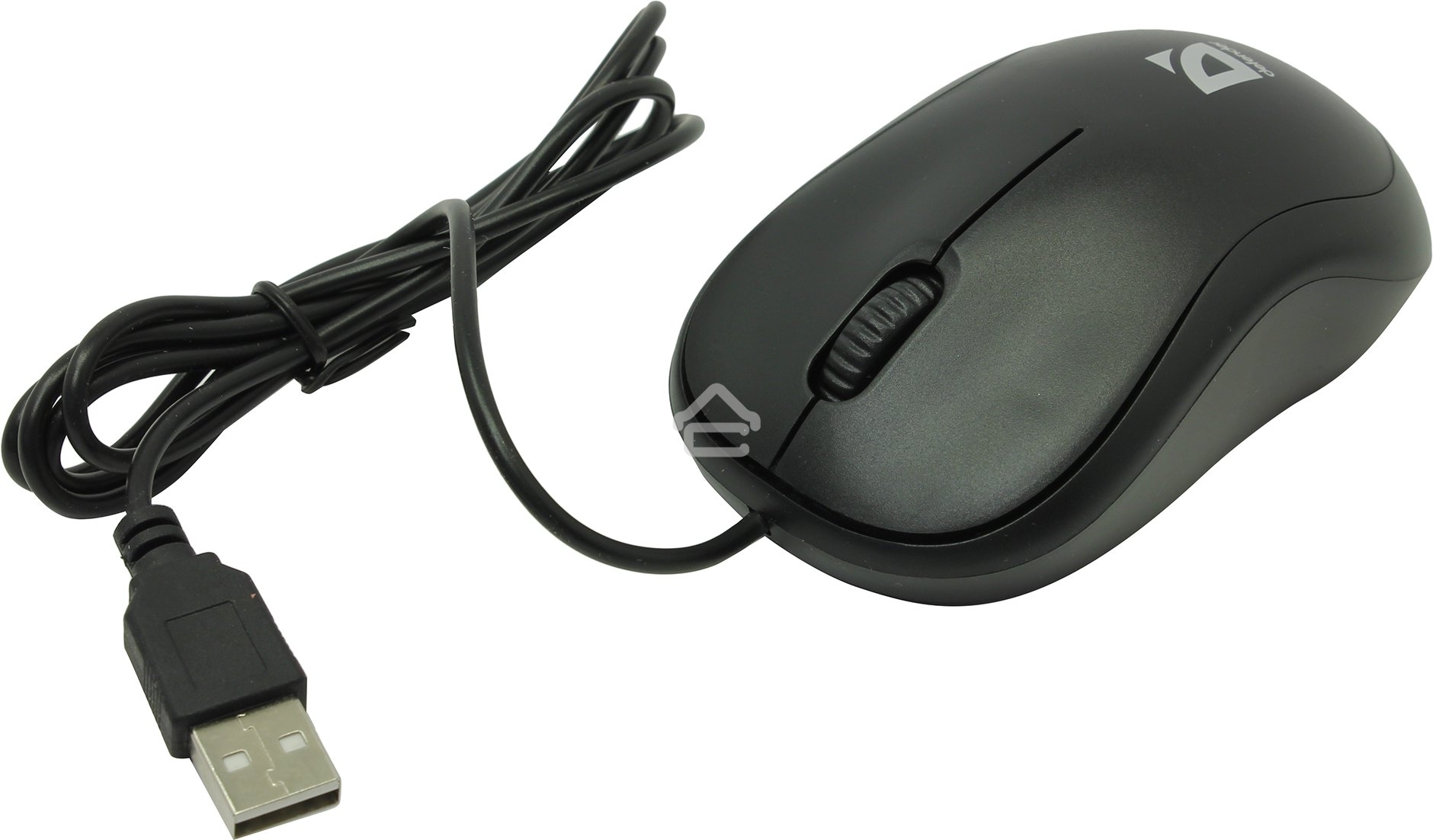 Мышь проводная Defender Patch MS-759 черный, 1000 dpi, USB, кнопки - 3