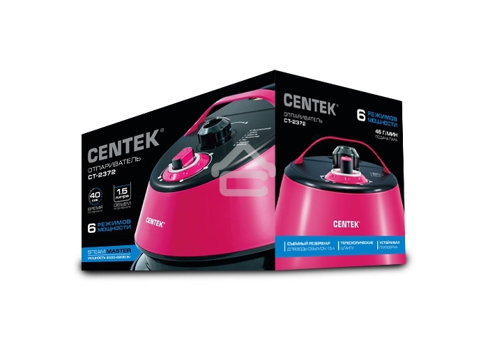 Отпариватель Centek CT-2372 малиновый