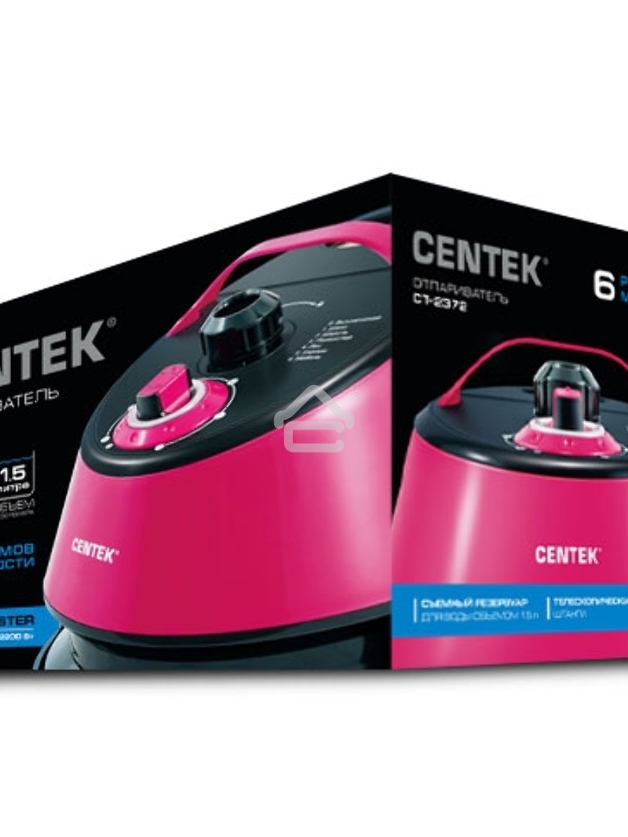 Отпариватель Centek CT-2372 малиновый