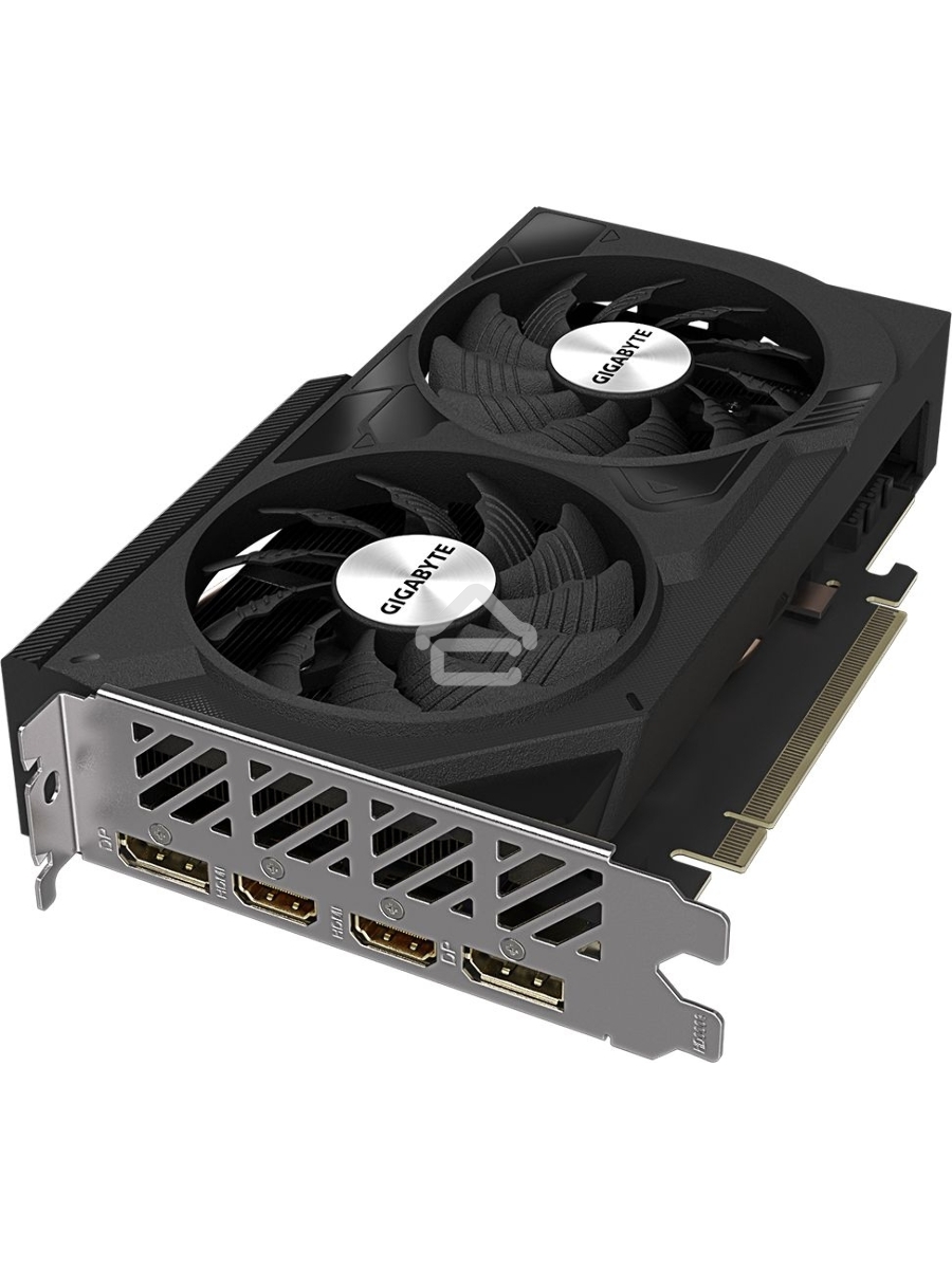 Видеокарта Gigabyte NVIDIA GeForce RTX 4060 8Gb 128bit GDDR6 2475/17000 HDMIx2 DPx2 HDCP Ret GV-N4060WF2OC-8GD