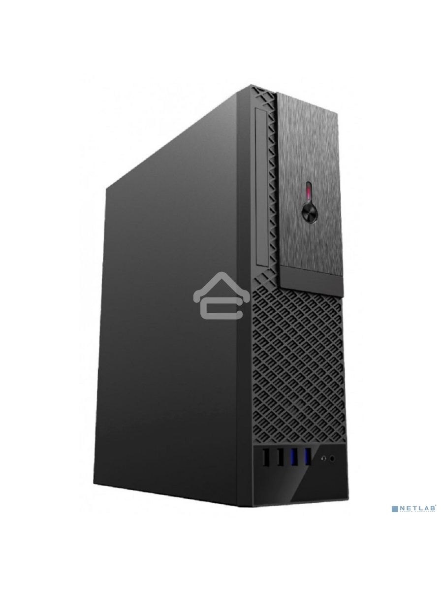 Компьютерный корпус с блоком питания 300Вт. Foxline FL-1001 mATX case, black, w/PSU TFX 300W, w/2xUSB2.0+2xUSB3.0, w/1xcombo audio, w/pwr cord, w/ 8cm FAN
