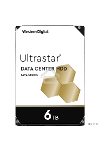 Жесткий диск Western Digital  6Tb 7200rpm HGST SATA-III 0B36039 HUS726T6TALE6L4 Ultrastar 7K6 256Mb 3.5