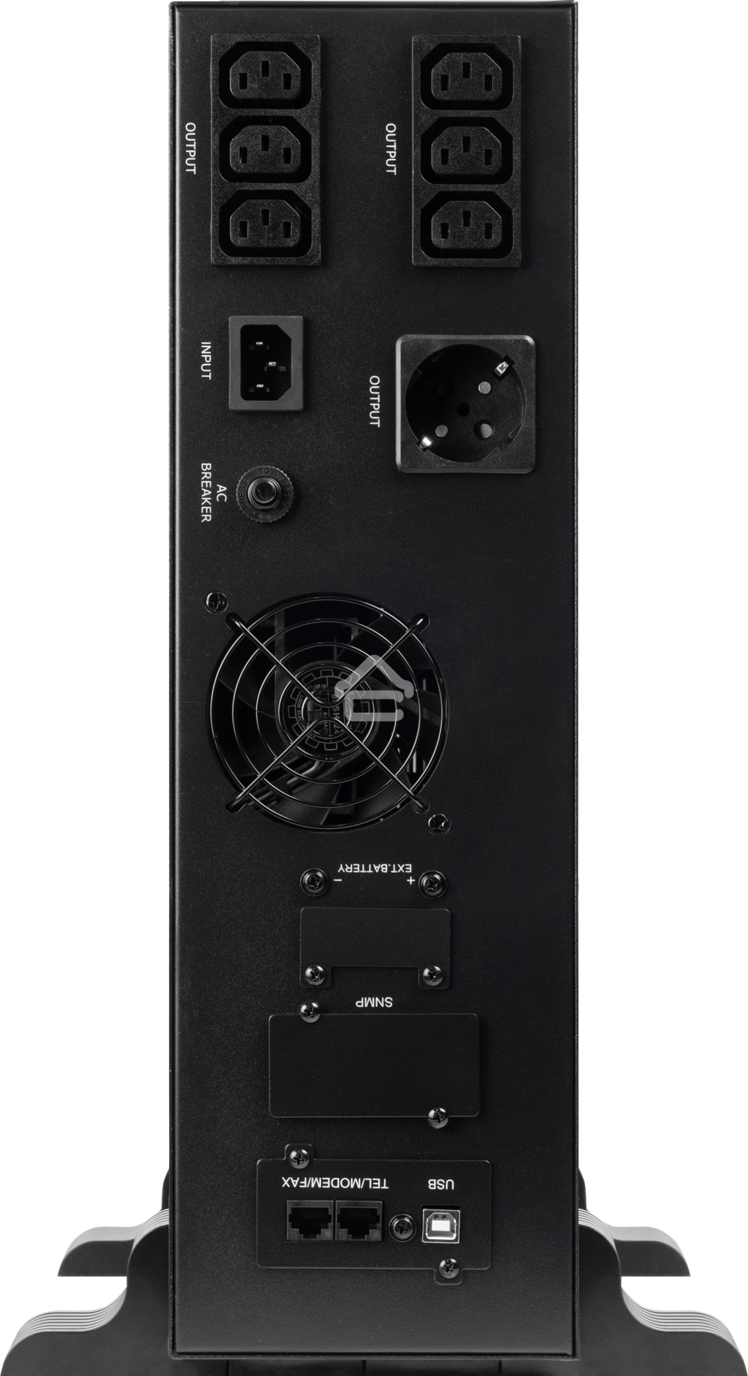 Источник бесперебойного питания SMARTWATT UPS DATA 3kVA Line-interactive SIN 3000VA/2400W (Euro x1, IEC C13 x6, USB, RJ11/RJ45 protection, SNMP, LCD