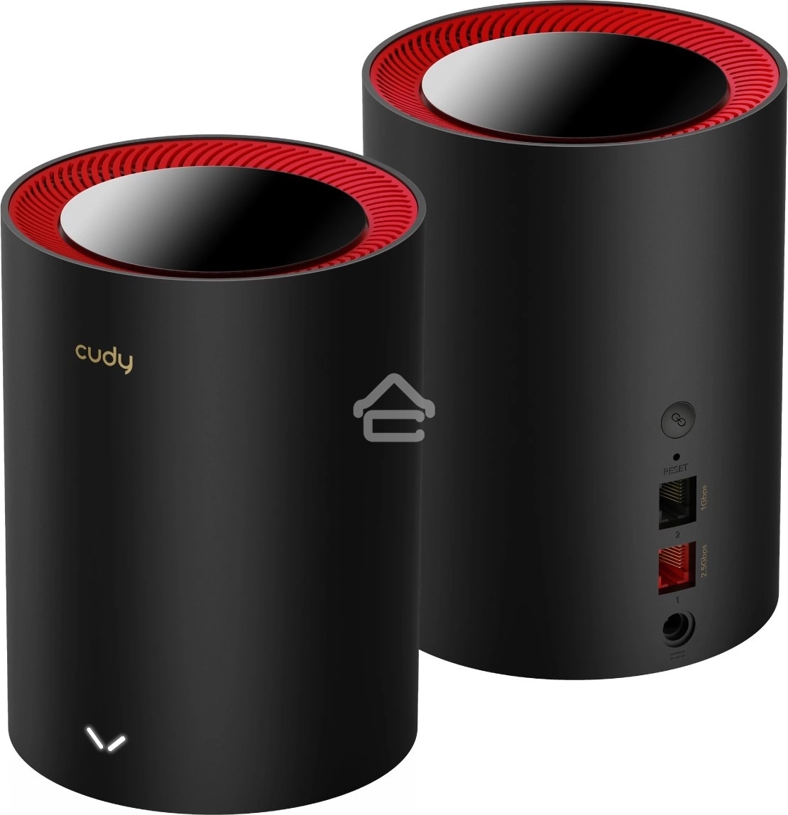 Бесшовный Mesh роутер Cudy M3000(2-PACK) AX3000 10/100/1000/2500BASE-T, белый (упак.:2шт)