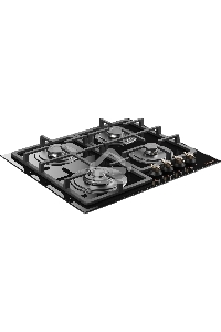 Варочная поверхность MONSHER MGG 67 RN Bronze, Classic, газ, 60 см, газ-контроль, автоматический электроподжиг, чугунные решетки, форсунки под сжиженый газ, поворотные переключатели, цвет черный/бронзовый