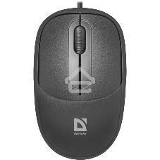 Мышь проводная Defender Datum MS-980 черный, 1000 dpi, USB, кнопки - 3