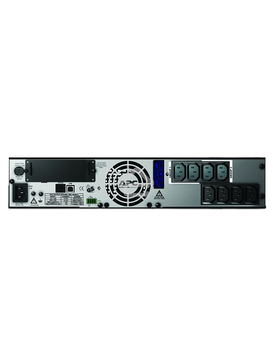 Источник бесперебойного питания APC Smart-UPS X SMX1000I 800Вт 1000ВА черный