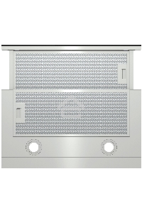 Встраиваемая вытяжка Gorenje TH64E3SGB, ширина 60 см, сенсорное управление, отвод и рециркуляция, 350 м3/ч, черный цвет