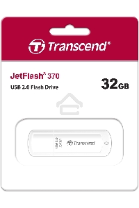 Флеш диск Transcend 32Gb Jetflash 370 TS32GJF370 USB2.0 белый