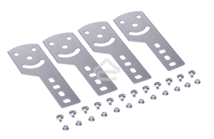 Пластина крепежная DKC 30013K GSV H50 (4 шт) в комплекте с крепежными элементами для монтажа