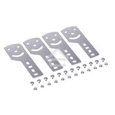 Пластина крепежная DKC 30013K GSV H50 (4 шт) в комплекте с крепежными элементами для монтажа