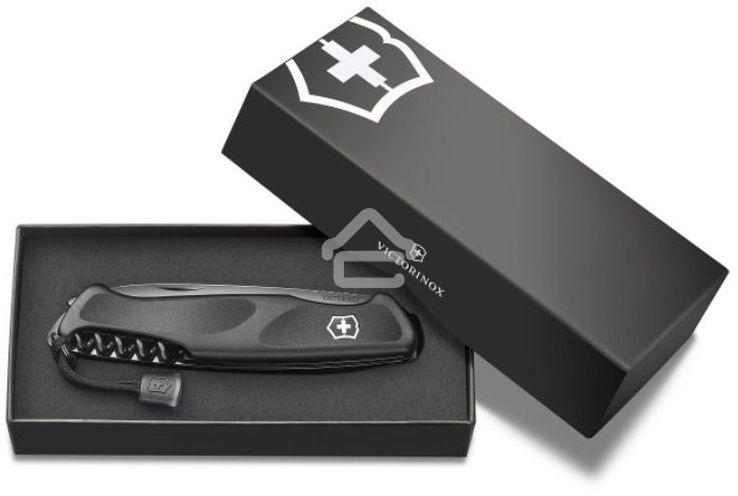 Нож перочинный Victorinox Onyx (0.9563.C31P) 130мм 12функц. черный подар.коробка