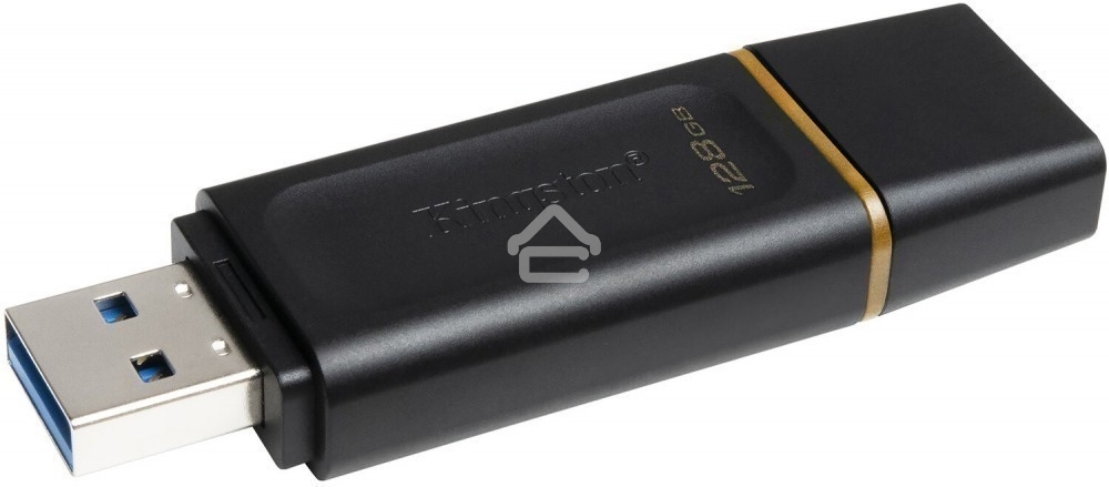 Флешка USB R/W R/W Kingston 128GB USB3.2 Gen1 DataTraveler Exodia (Black + Yellow)
